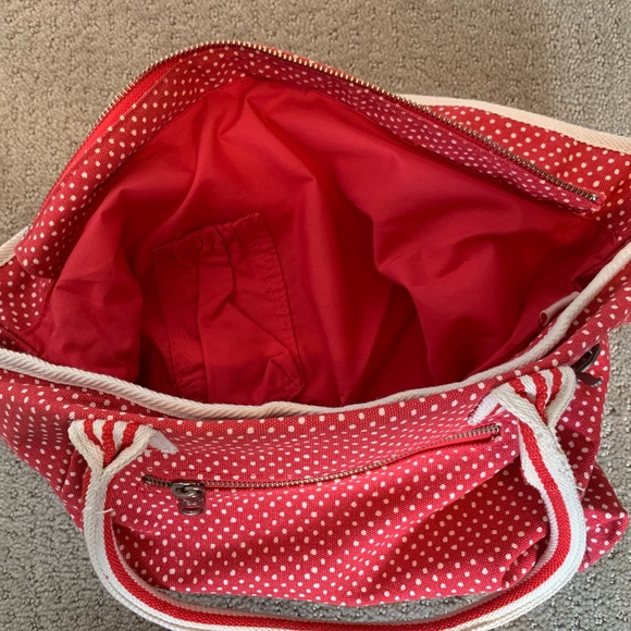 American Eagle Signature Polka Dot Tote - Picture 6 of 7